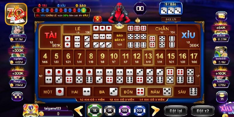 Cược linh hoạt với đa dạng mức cược khác nhau